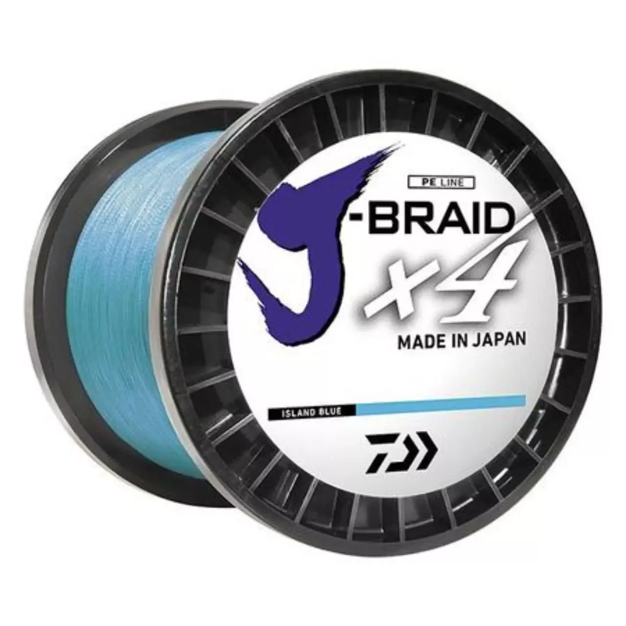 Daiwa J-Braid X4 Braided Line-Island Blue-50 lb.