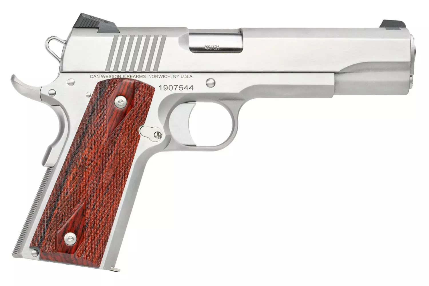 Dan Wesson Razorback Pistol 10mm Stainless Steel 5"