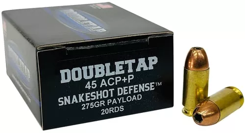 DoubleTap Ammunition 45ASS20 Snake Shot45ACP 20 Per Box/50 Case