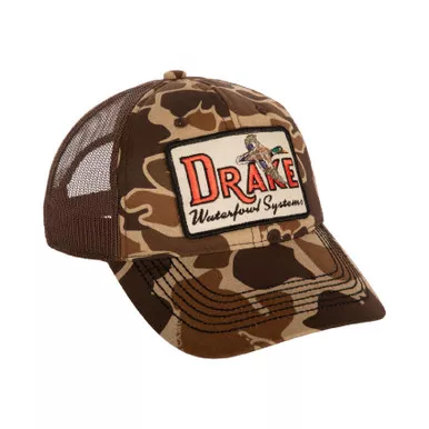 DRAKE Square Patch Foam Front Ball Cap (DH1690)