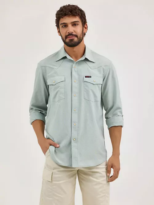 Drover Long Sleeve Utility Tee by Wrangler