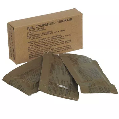 DS Tactical U.S. Trioxane Ration Heating Fuel Bars