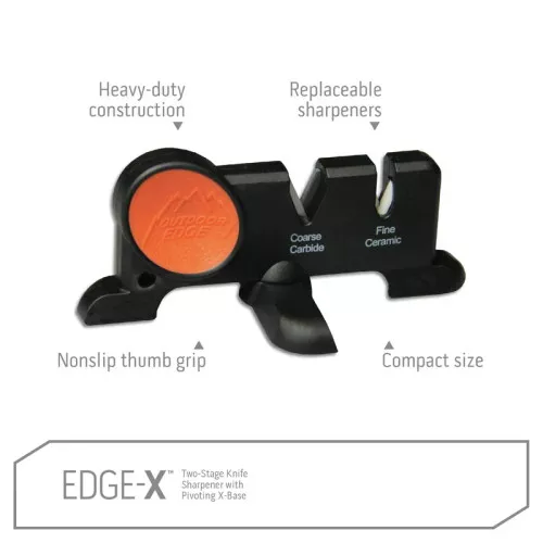 Edge X Two Stage Knife Sharpener by Outdoor Edge