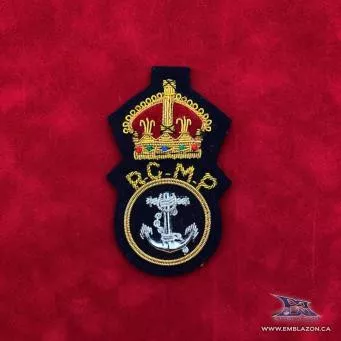 Emblazon RCMP Marine Unit Petty Officer Appointment Badge
