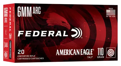 Federal AE6ARC1 American Eagle6ARC 110gr Total Metal Jacket 20 Per Box/10 Case