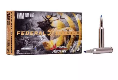Federal Premium 7mm RM 155gr Terminal Ascent Box/20