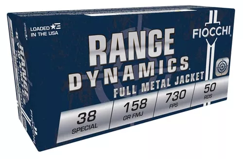 FIOCCHI SD AMMO 38 SPL 158GR FMJ 50/BX