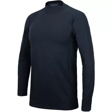 Flying Cross Pro Fit Split Mock Neck Long Sleeve Base Layer Shirt
