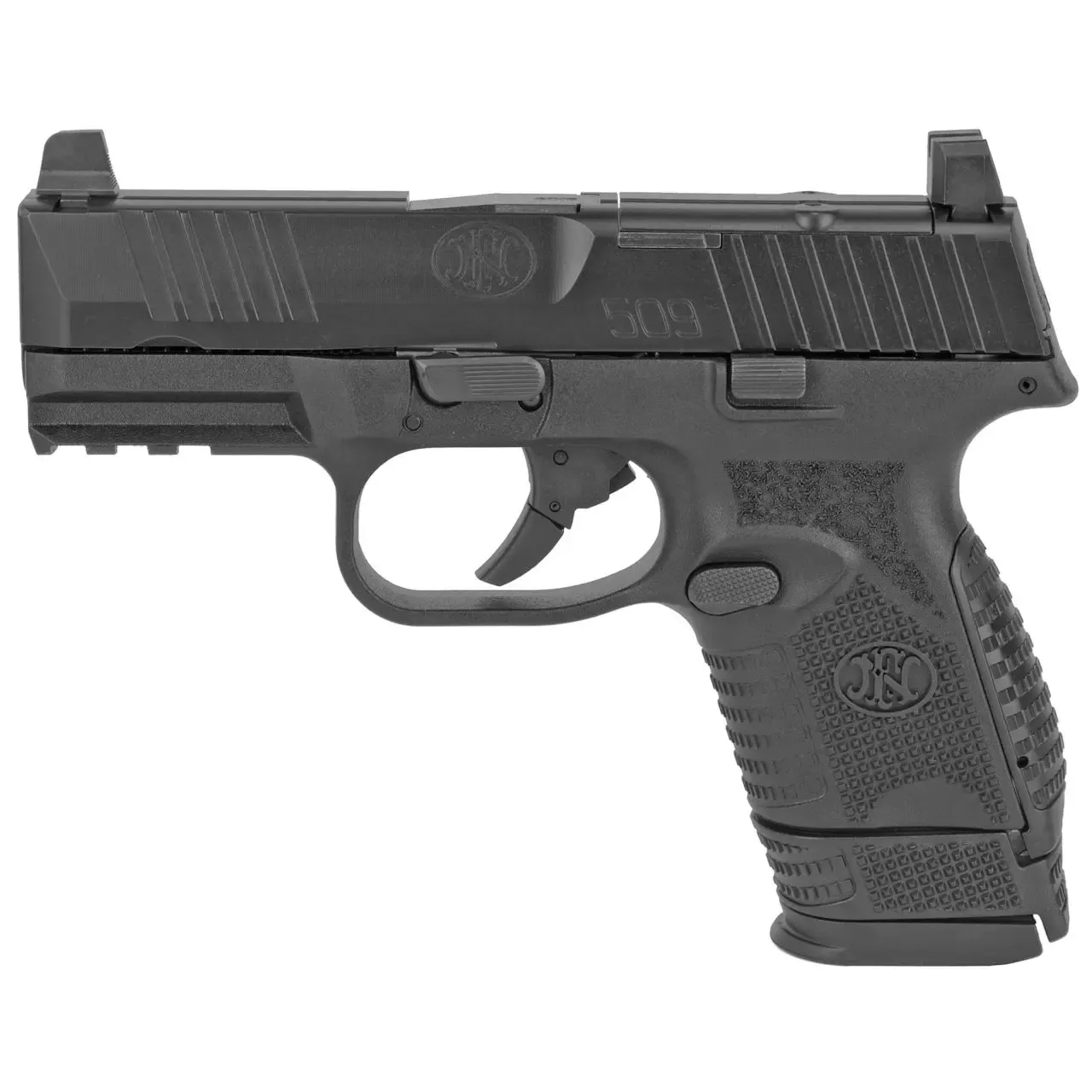 FN America 509 Compact MRD Pistol 9mm Black 3.7"-66100571