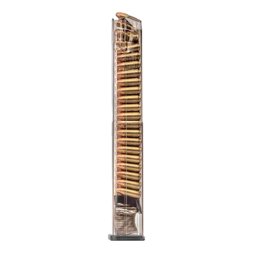 G17 9mm 40rd Clear Magazine by Elite Tactical Systems