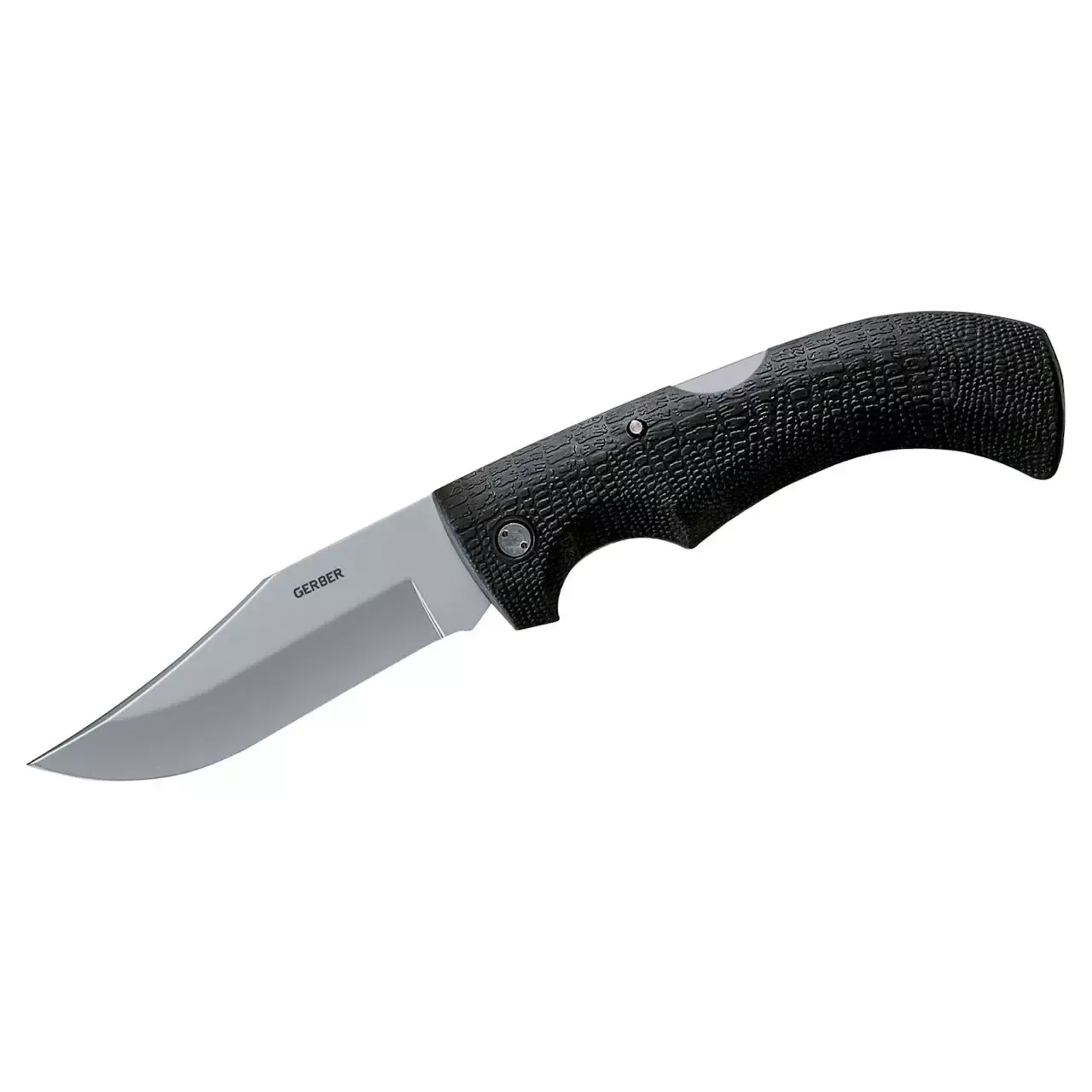 Gerber Gator Plain Edge Knife With Sheath