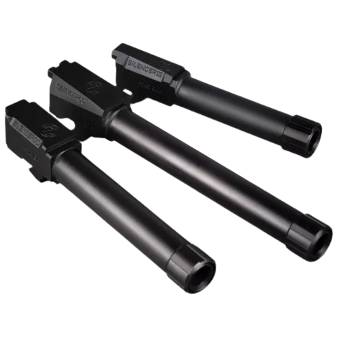 Glock 19 9mm 1/2x28 Threaded 4.5" Barrel by SilencerCo