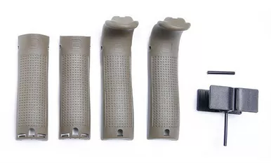 Glock 30951 Backstrap Beavertail Set Glock 17 22 34 35 OD Green Polymer