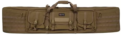 GPS DOUBLE RIFLE CASE 55" FDE