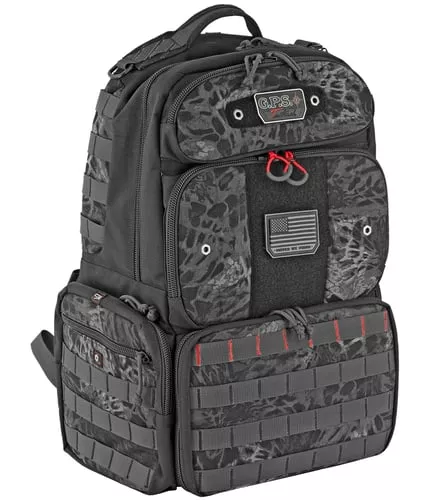 GPS TAC RANGE BACKPACK TALL BLACKOUT