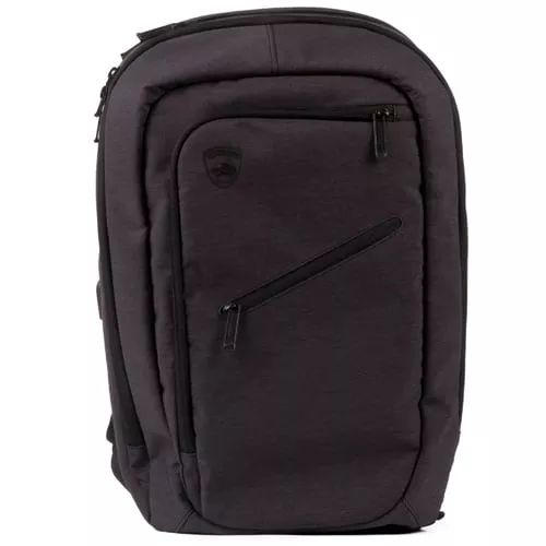 Guard Dog BPGDPS100BK Proshield Smart Bullet Proof Backpack Style with Black Finish, RFID Compartment, Built-In Charging Bank, Over 20 Pockets & TSA Approved 19" H x 13.50" W x 8" D