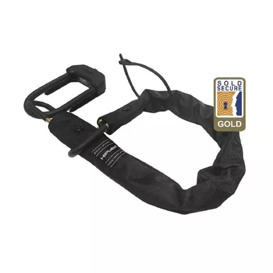 HIPLOK E-DX Black Lock and Chain (EDX1AB)