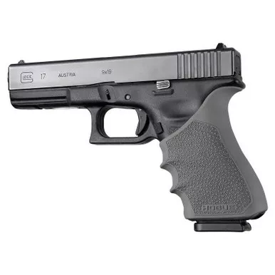 Hogue HandAll Grip Glock 17 Gen 3-4 Rubber Slate Grey