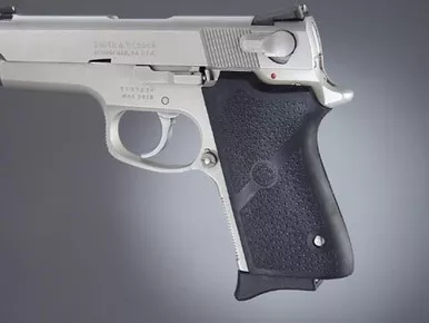 Hogue S&W 3913 series Rubber Grip Panels Black