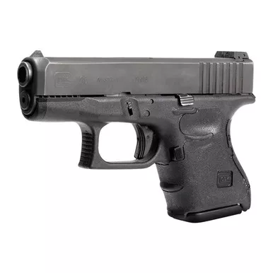 Hogue Wrapter Rubber Grip for Glock 26 Gen 3 Black