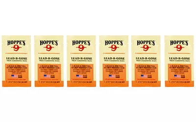 HOPPES LEAD BE GONE WIPE 6 COUNT