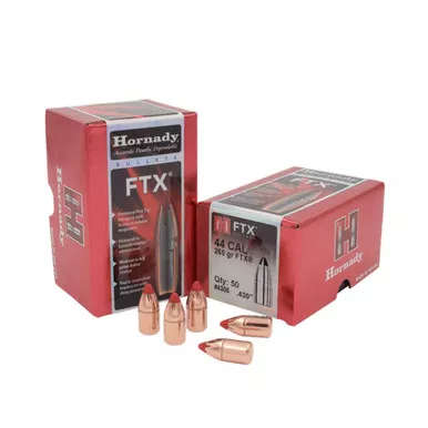 HORNADY .44 Caliber 265Gr FTX Rifle Bullets (4305)