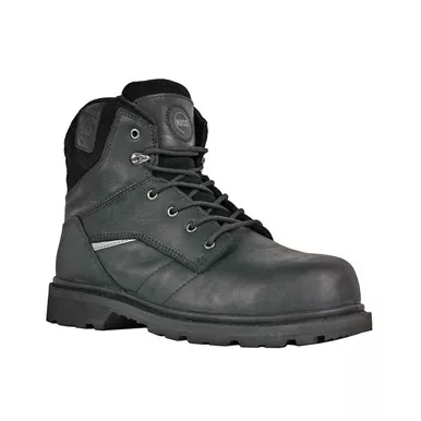 HOSS BOOT COMPANY Men's Carson 6in Composite Toe Black Work Boot (60113)
