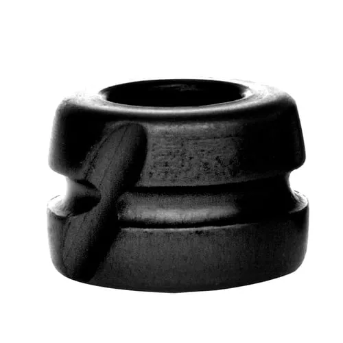 HOT SHOT ARCHERY BLK ACCU-PEEP 1/4" LARGE W/ANGULAR GROOVES!