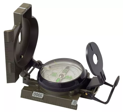 Humvee Adventure Gear HMVCOMPASSOD Military Compass OD Green