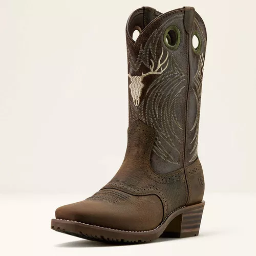 Hybrid Roughstock Antler Boot by Ariat