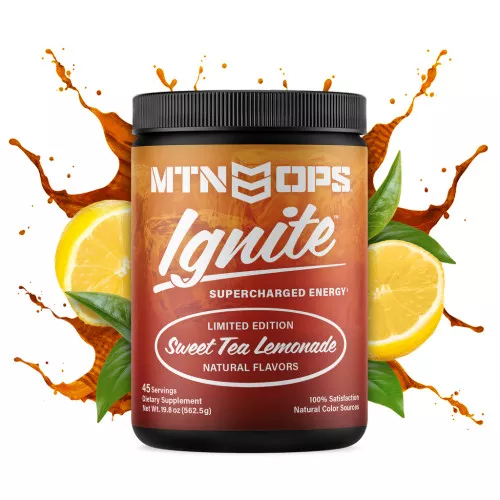 Ignite Sweet Tea Lemonade 45 Serving Tube by MTN Ops