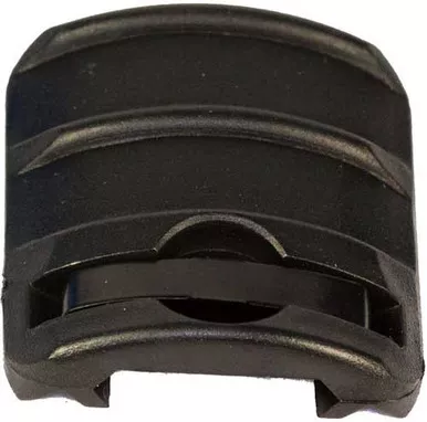 J&E Machine Tech 2 Inch Black Polymer Picatinny Weaver Mount
