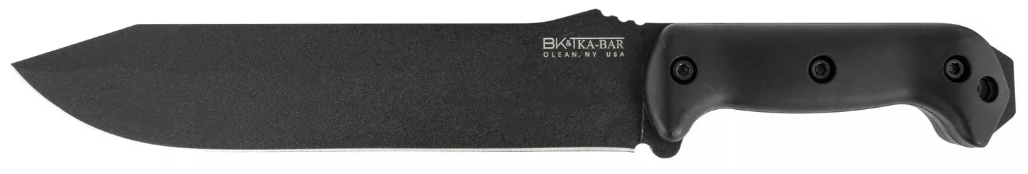 Ka-Bar BK9 Becker Combat Bowie 9.25" Clip Point Plain Ultramid Black Handle Fixe