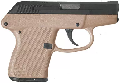 Kel-Tec P32 Blued Slide Cerakote Tan GRP