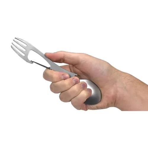 Kershaw Ration XL Eating Utensil / Multi-Tool Stainless Steel 7-3/10
