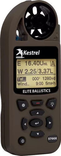 Kestrel Ballistics 5700X Bipod Dark Earth