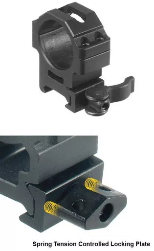 Leapers UTG 2-Piece Picatinny Rings 30mm Medium