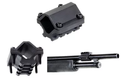 Leapers UTG Paintball Rail Barrel Mount 0.75-1.1 Inch Diameter