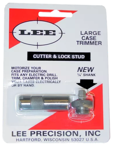 Lee Precision 90401 Large Case Trimmer Cutter and Lock Stud