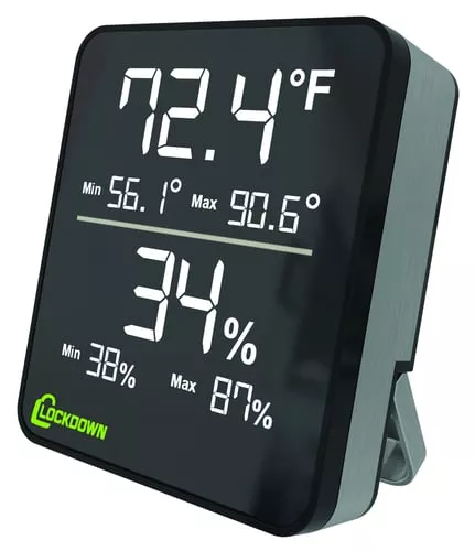 LOCKDOWN DIGI WIRELESS HYGROMETER