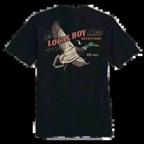 Mallard Blast Short Sleeve Tee Shirt by Local Boy