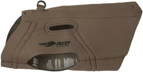Medium Marsh Brown Boater's Dog Parka by Avery