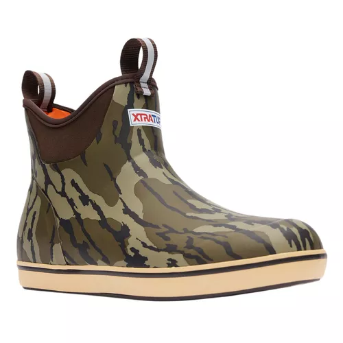 Men's 6 Inch Mossy Oak Bottomland Ankle Deck Boot by XTRATUF