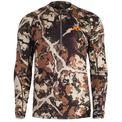 Men's Wick Quarter Zip Long Sleeve Shirt by First Lite