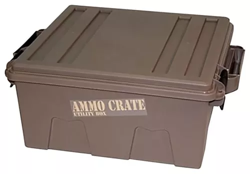 MTM Case-Gard ACR718 Ammo Crate Utility Box Army Green Polypropylene
