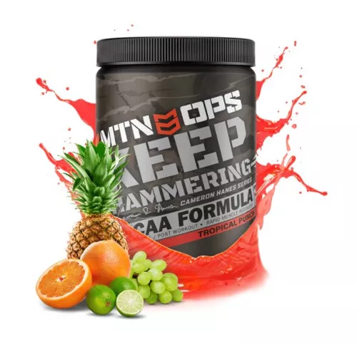 MTN OPS Keep Hammering BCAA 2:1:1 Tropical Punch
