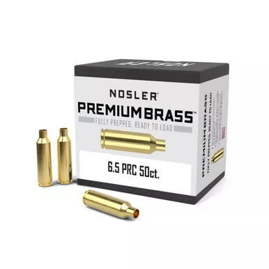 Nosler Custom 6.5 PRC Brass Box of 50