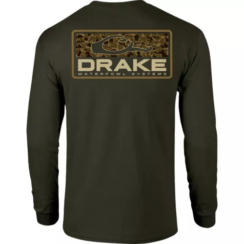 Old School Barr Long Sleeve Tee by Drake