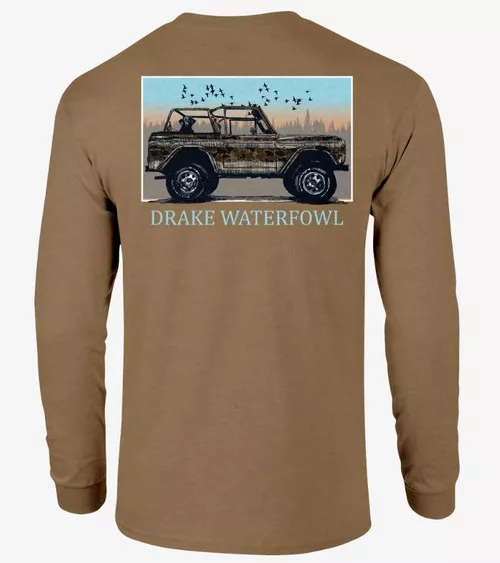 Old School Ride Along Long Sleeve Tee Shirt by Drake