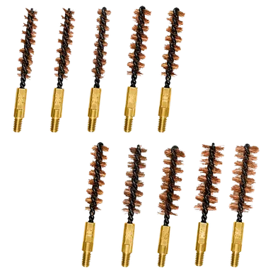 Otis Bronze Bore Brushes .22-.45 Caliber 10 Pack